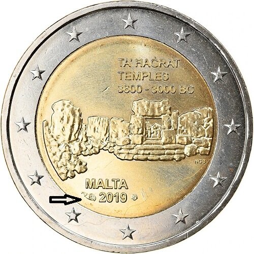 Malta 2 Euro 2019 