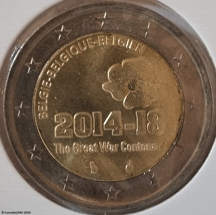 België 2 Euro 2014 