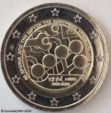 Cyprus 2 Euro 2023 