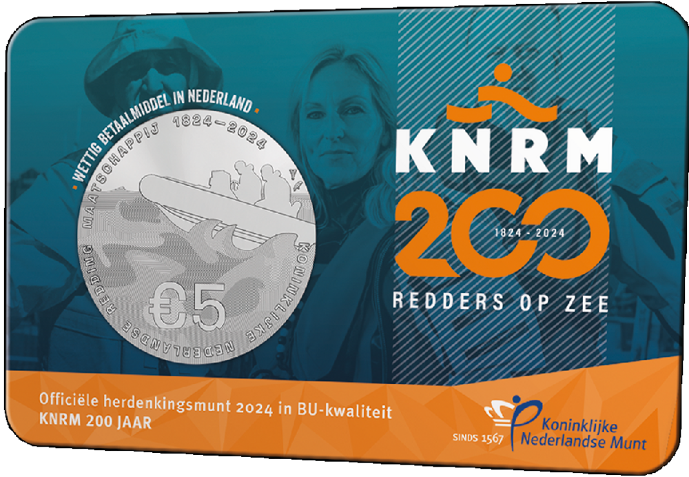 Nederland  5 euro 2024 