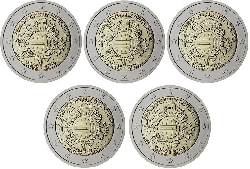 Duitsland 2 Euro 2012 