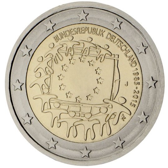 Duitsland 2 Euro 2015 