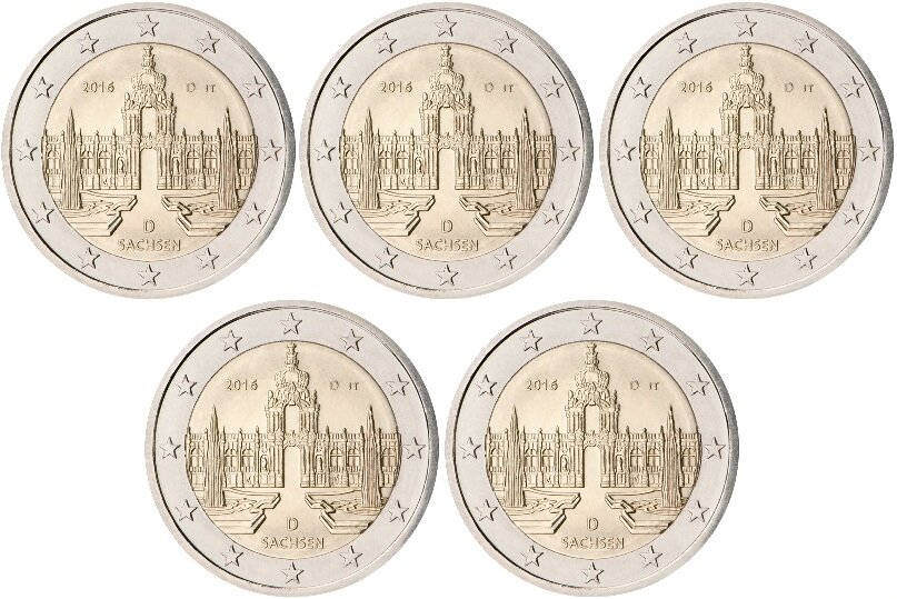 Duitsland 2 Euro 2016 