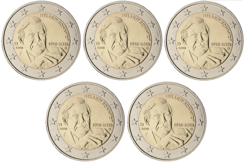 Duitsland 2 Euro 2018 