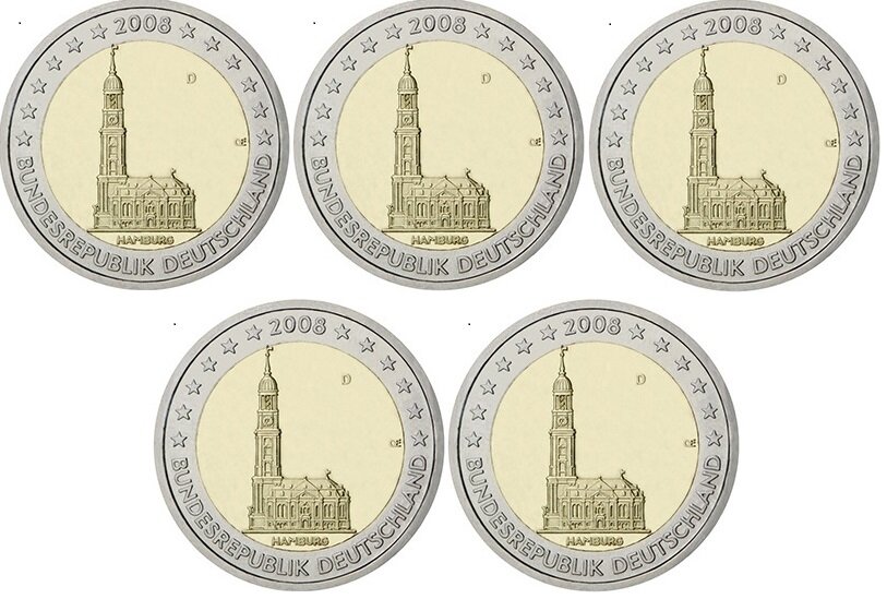 Duitsland 2 Euro 2008 