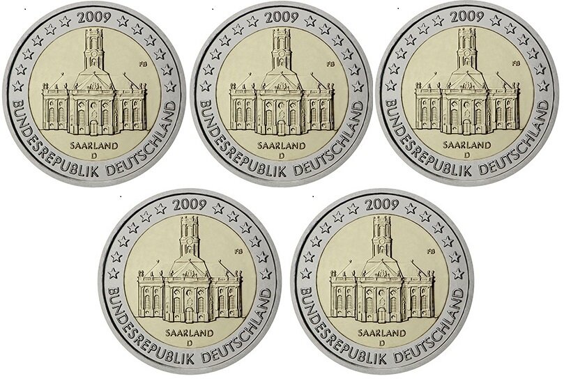 Duitsland 2 Euro 2009 