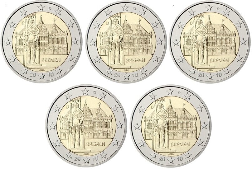 Duitsland 2 Euro 2010 