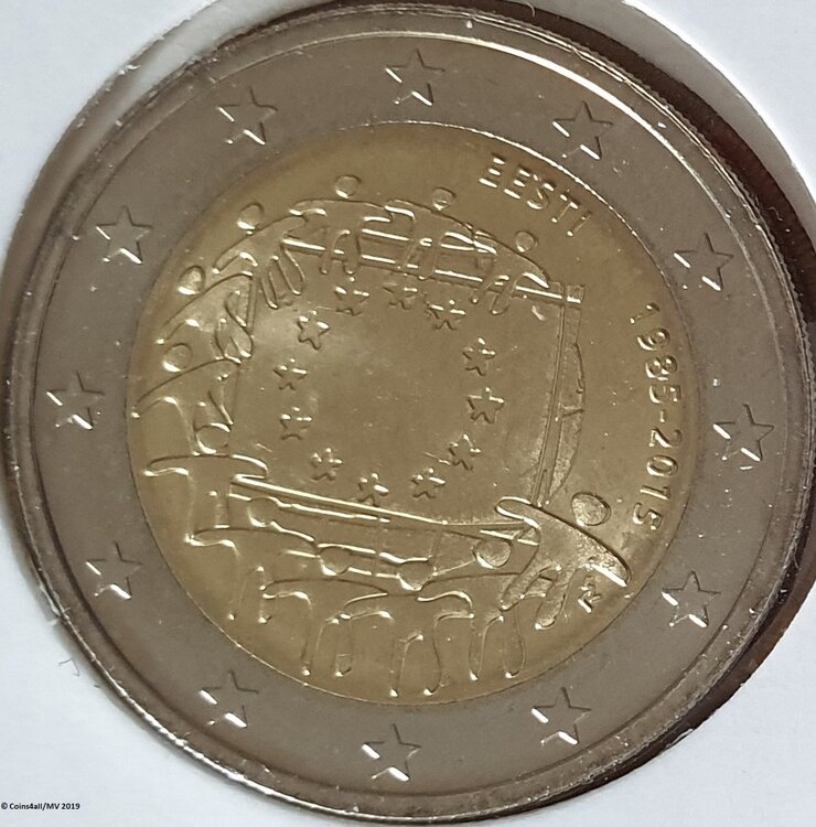 Estland 2 Euro 2015 