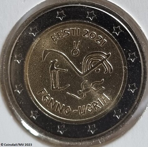 Estland 2 Euro 2021 