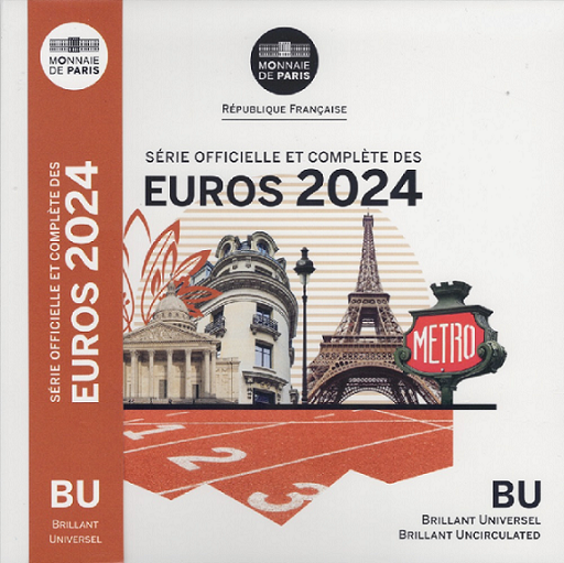 Frankrijk BU-set 2024