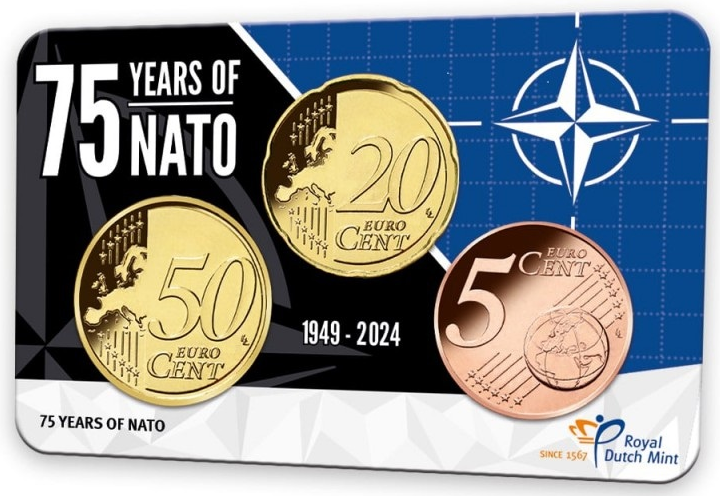 Nederland  75 cent 2024 