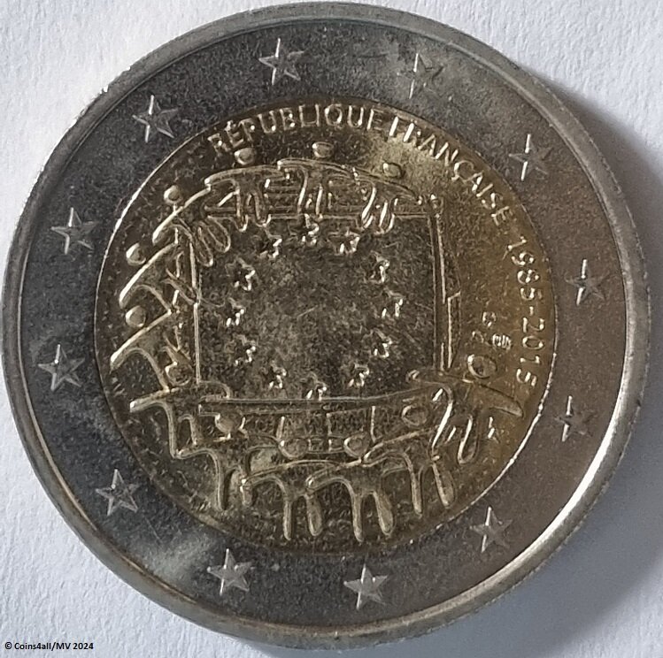 Frankrijk 2 Euro 2015 