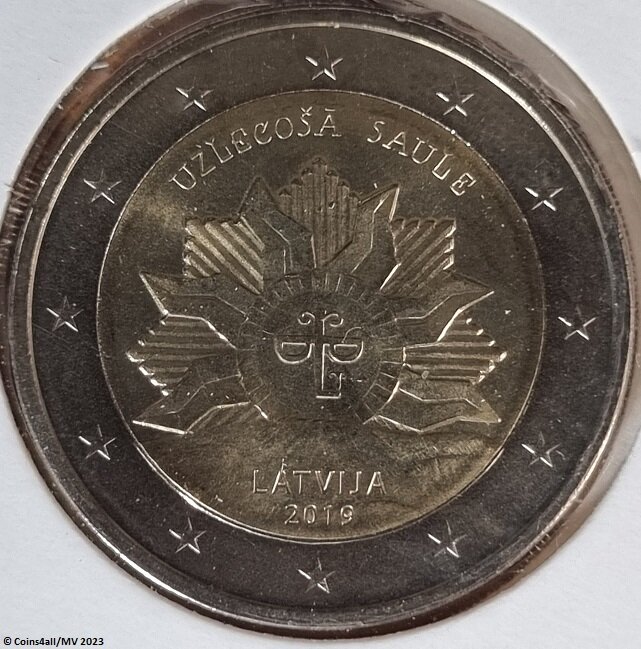 Letland 2 euro 2019 