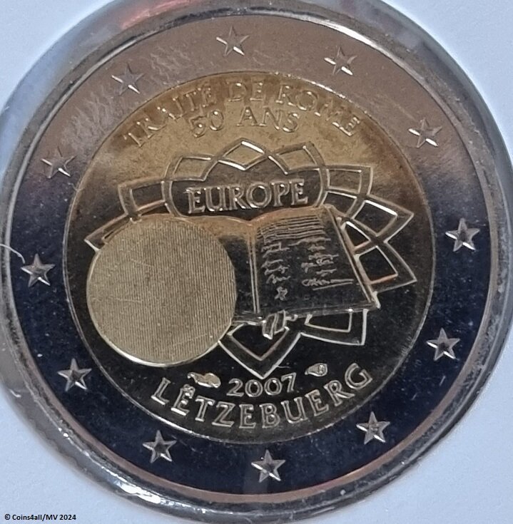Luxemburg 2 Euro 2007 
