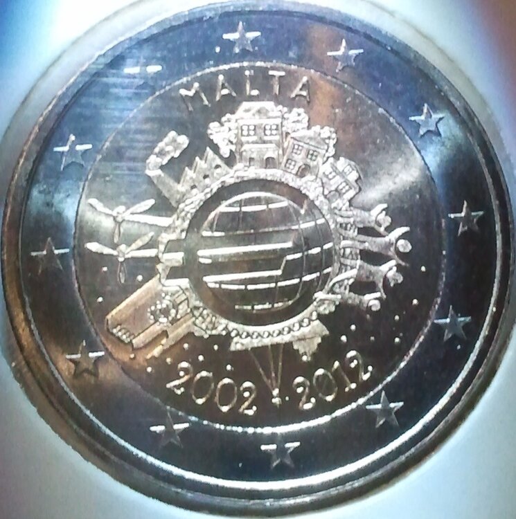Malta 2 Euro 2012 