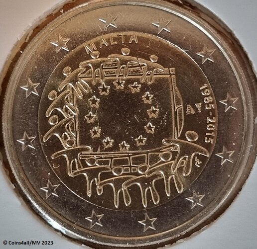 Malta 2 Euro 2015 