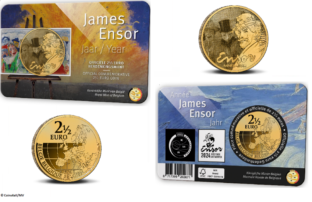 België 2½ Euro 2024 