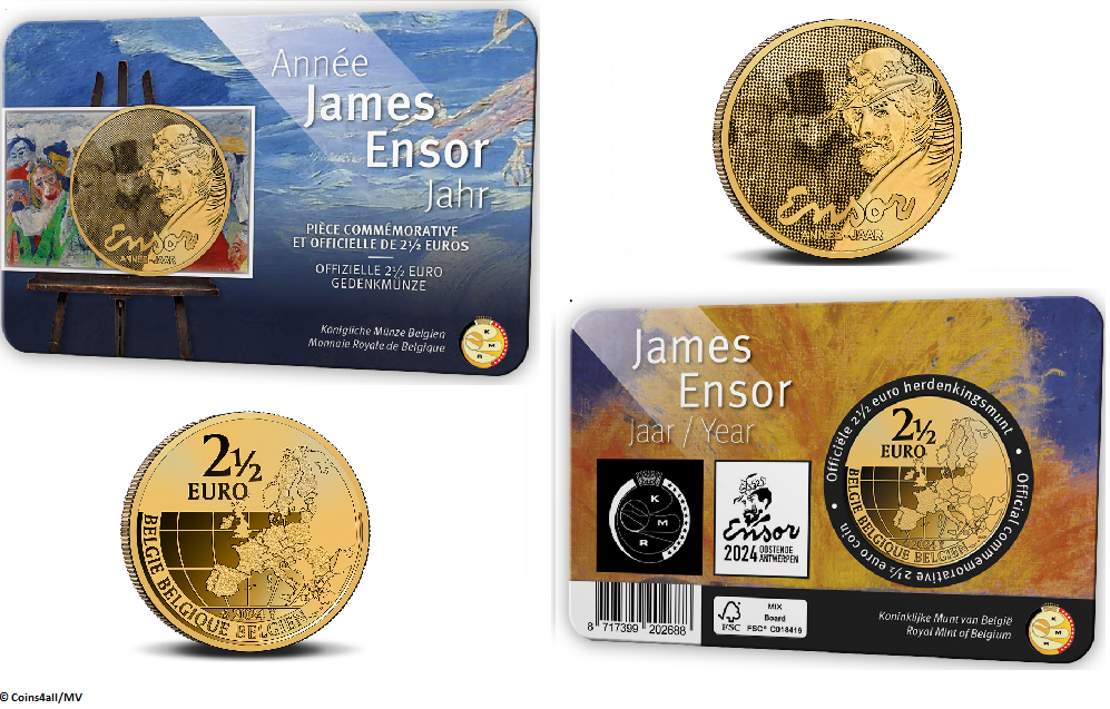 België 2½ Euro 2024 