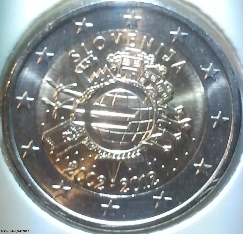 Slovenië 2 euro 2012 