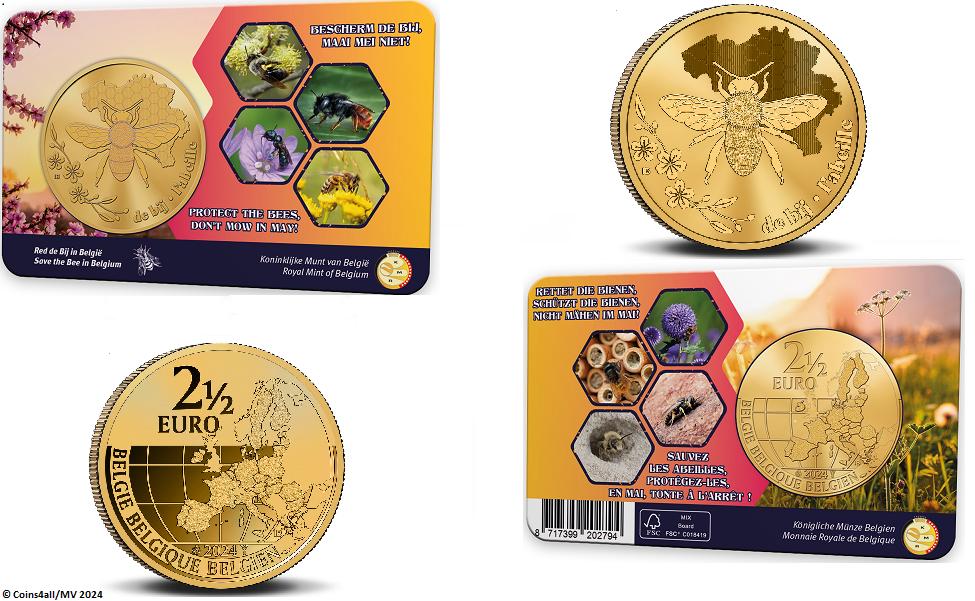 België 2½ Euro 2024 
