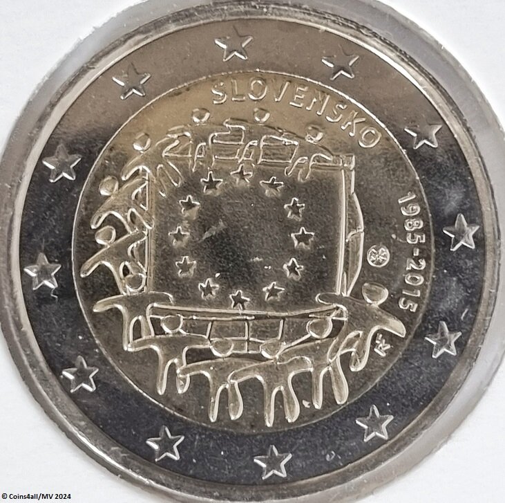 Slowakije 2 euro 2015 