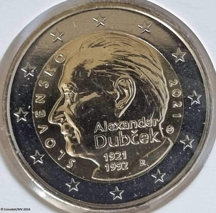 Slowakije 2 euro 2021 