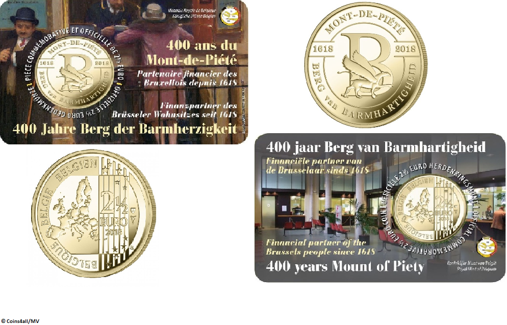 België 2½ Euro 2018 