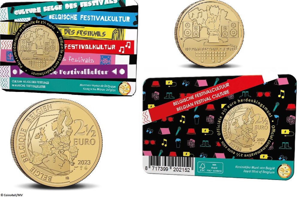 België 2½ Euro 2023 