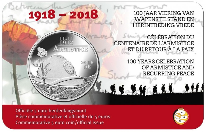 België 5 Euro 2018 