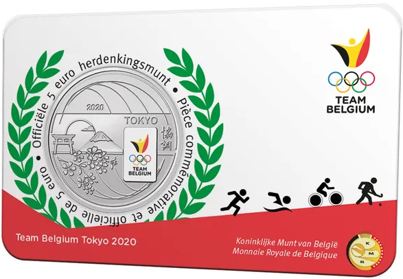 België 5 Euro 2020 - 2021 