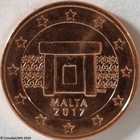Malta 1 cent Jaartal te selecteren