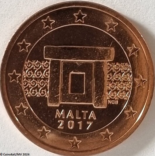 Malta 2 cent Jaartal te selecteren