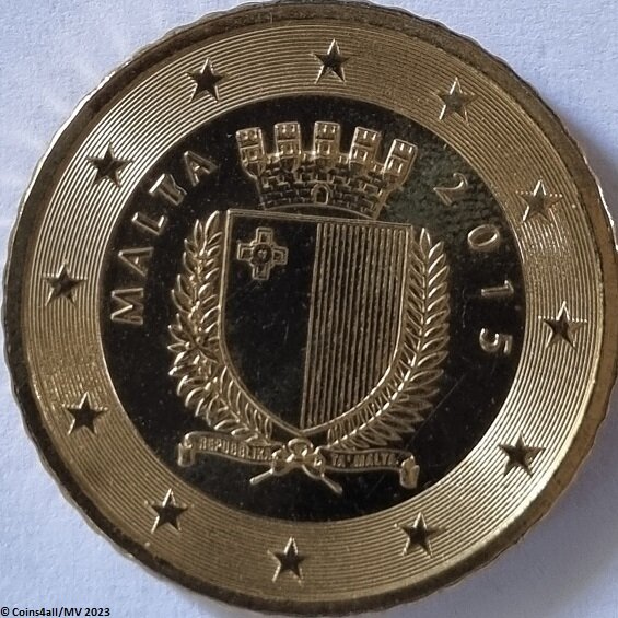 Malta 50 cent Jaartal te selecteren