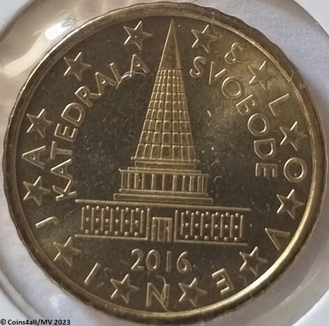 Slovenië 10 cent Jaartal selecteren
