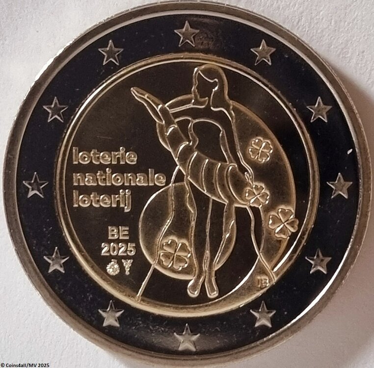 België 2 Euro 2025 