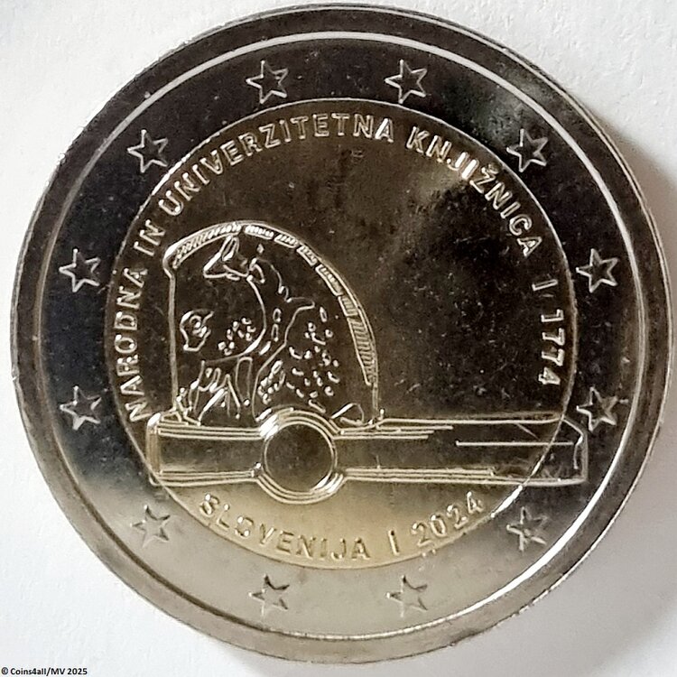 Slovenië 2 Euro 2024 