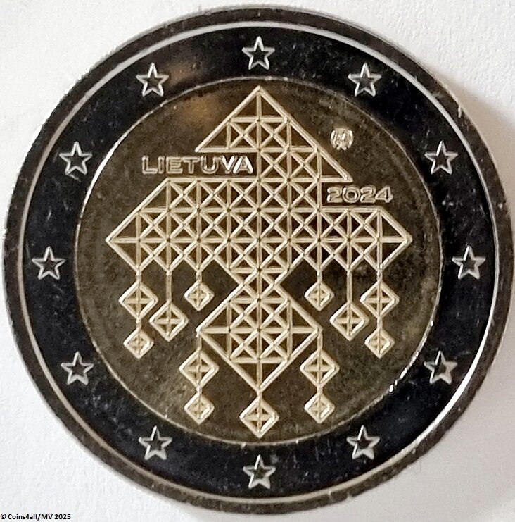 Litouwen 2 Euro 2024 