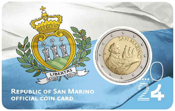 San Marino coincard 2024 