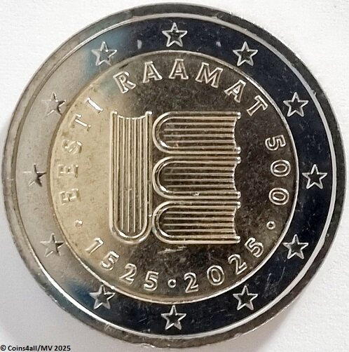 Estland 2 Euro 2025 