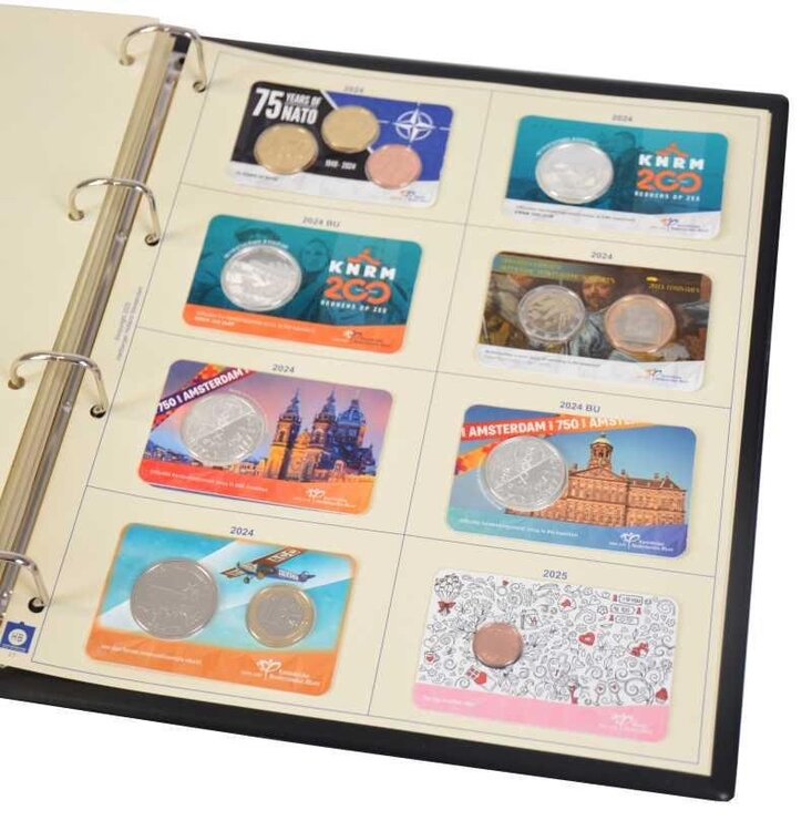 Aanvullingsbladen coincard album