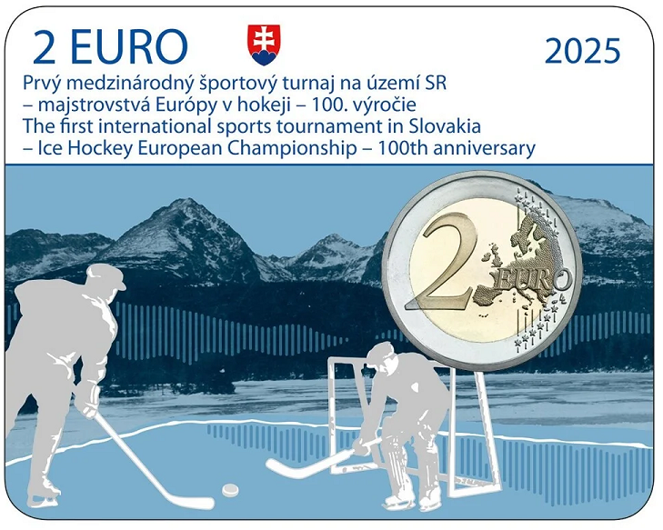 Slowakije 2 Euro 2025 