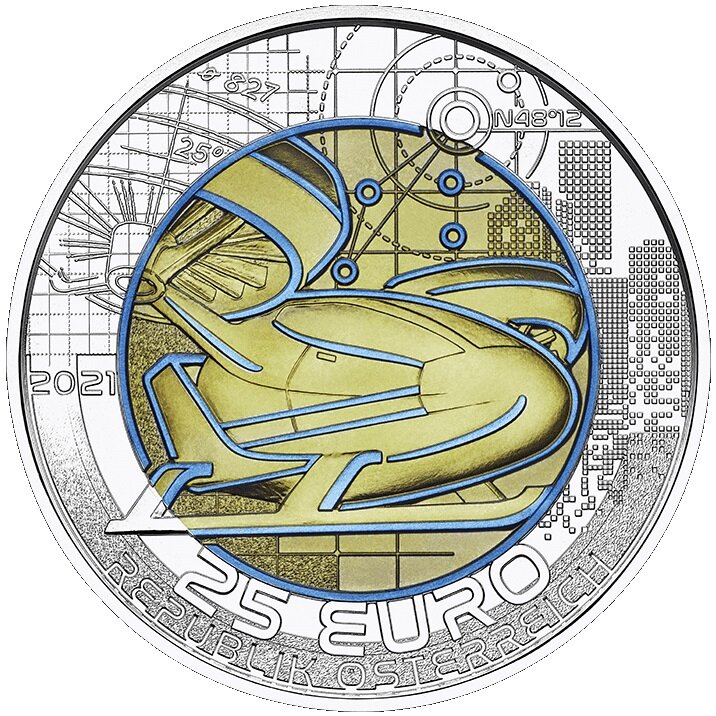 Oostenrijk 25 Euro 2021 