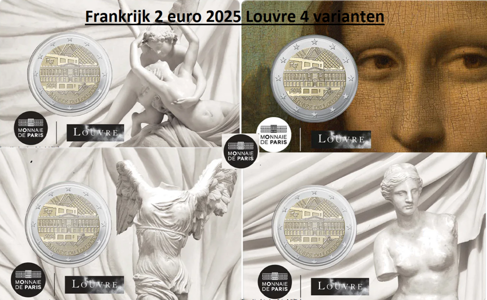 Frankrijk 2 Euro 2025 