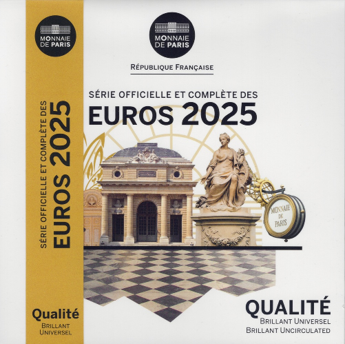 Frankrijk BU-set 2025