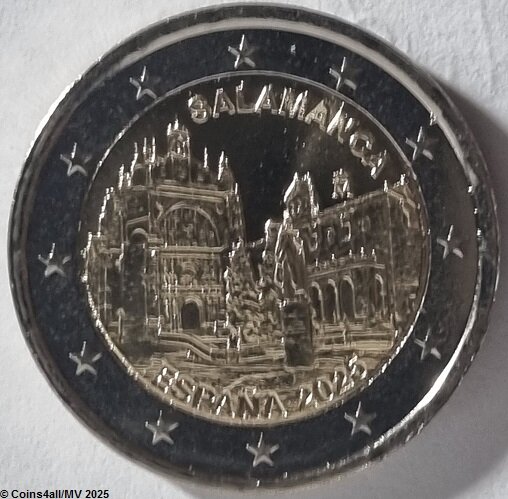 Spanje 2 Euro 2025 