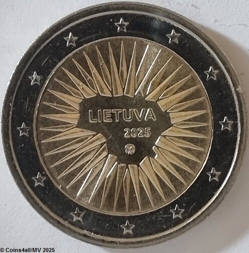 Litouwen 2 Euro 2025 