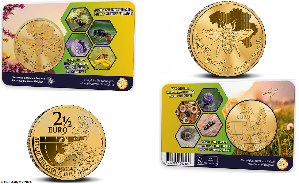 België 2½ Euro 2024 