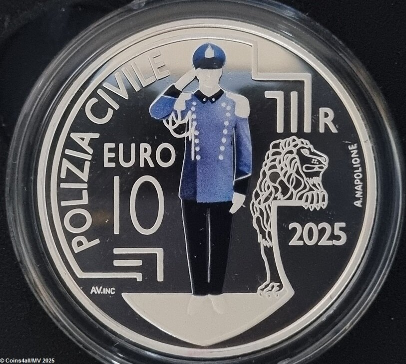 San Marino 10 Euro 2025 