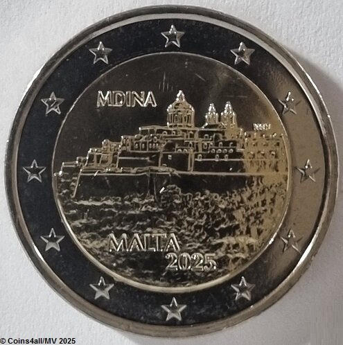 Malta 2 Euro 2025 