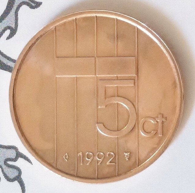 Beatrix 5 Cent 1992, FDC